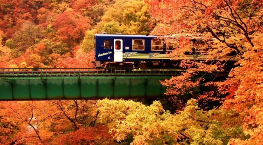 🍁【東北賞楓遊】藏王紅葉纜車.楓紅鳴子峽.銀山溫泉.猊鼻溪輕舟.秋田內陸鐵道.中尊寺賞楓.升等雙溫泉 4日遊♨️ 🍁【東北賞楓遊】藏王紅葉纜車.楓紅鳴子峽.銀山溫泉.猊鼻溪輕舟.秋田內陸鐵道.中尊寺賞楓.升等雙溫泉 4日遊♨️